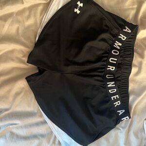 Under Armour Women's Black Athletic Shorts